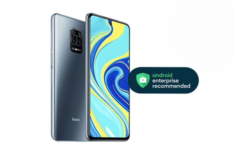 redmi note 9 pro becomes first MIUI devices to enter android enterprise recommended devices,