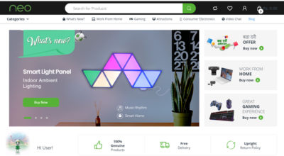 Neo Store Launched new websites