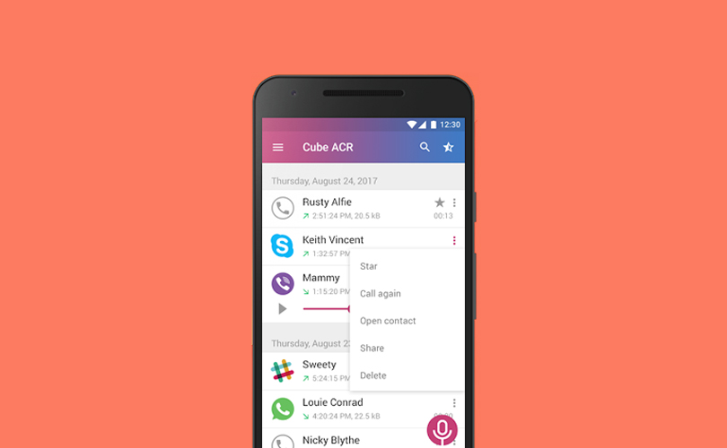 call recorder for viber, whatsapp, messanger, zoom and google meet