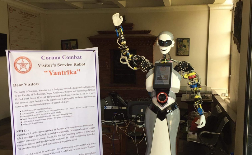 Yantrika nast AI robot