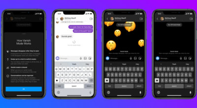 Facebook’s Vanish Mode on Messenger and Instagram lets you send disappearing messages
