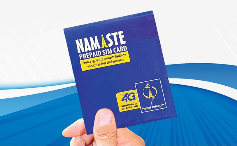 Free sim card offer by nepal telecom to opening account at Rastriya Banijya Bank