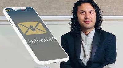 Safecret mobile app developed by nepali
