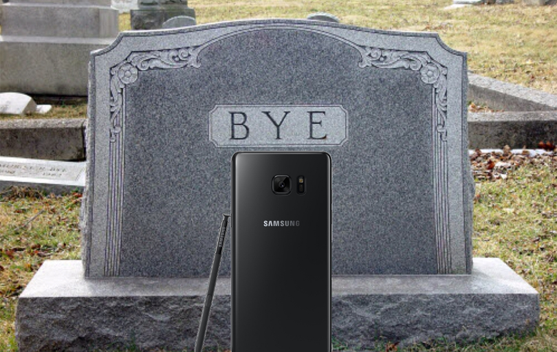 RIP Samsung Galaxy Note